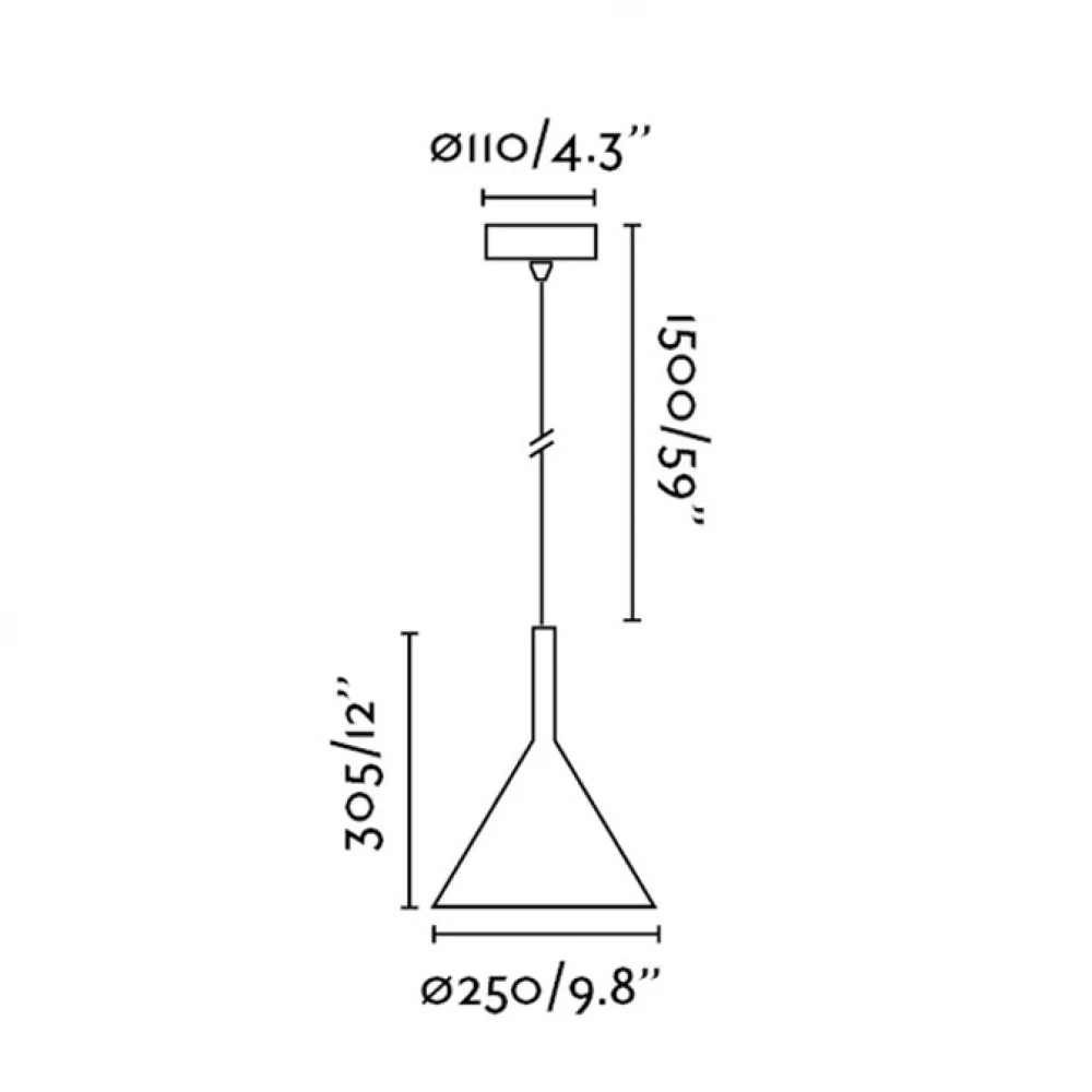 LED Κρεμαστό Φωτιστικό Αλουμινίου 24W Μαύρο Και Εσωτερικά Χρυσό PAM FARO