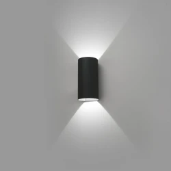 BRUC LED Εξωτερική Απλίκα Σκούρο Γκρι FARO