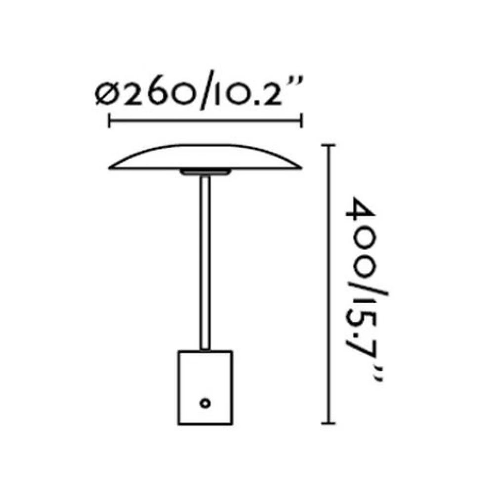LED Μεταλλικό Πορτατίφ 12W Σε Μαύρο Χρώμα HOSHI FARO