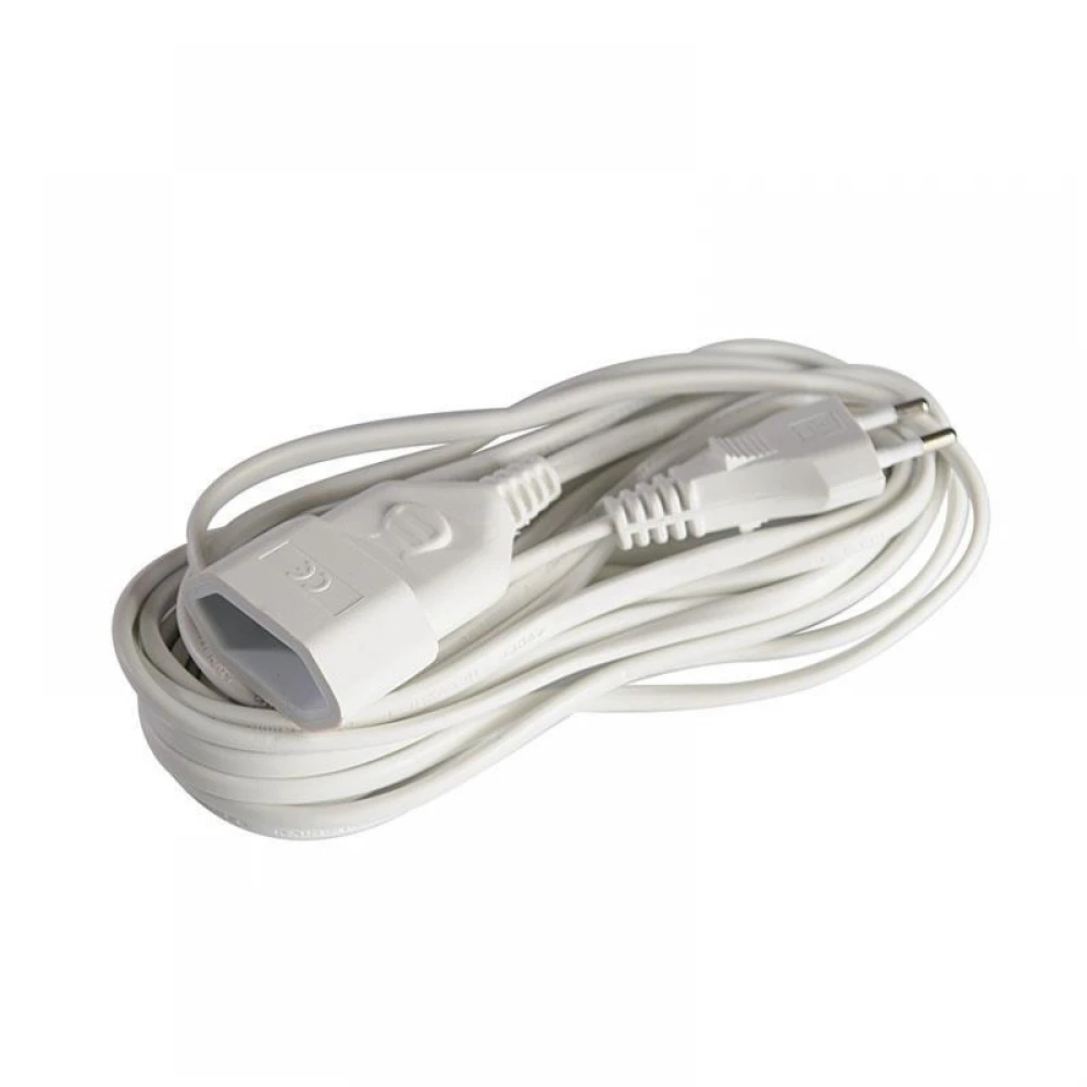5m Προέκταση Καλωδίου Ρεύματος Γερμανικών Προδιαγραφών 2Χ0.75mm Eurolamp