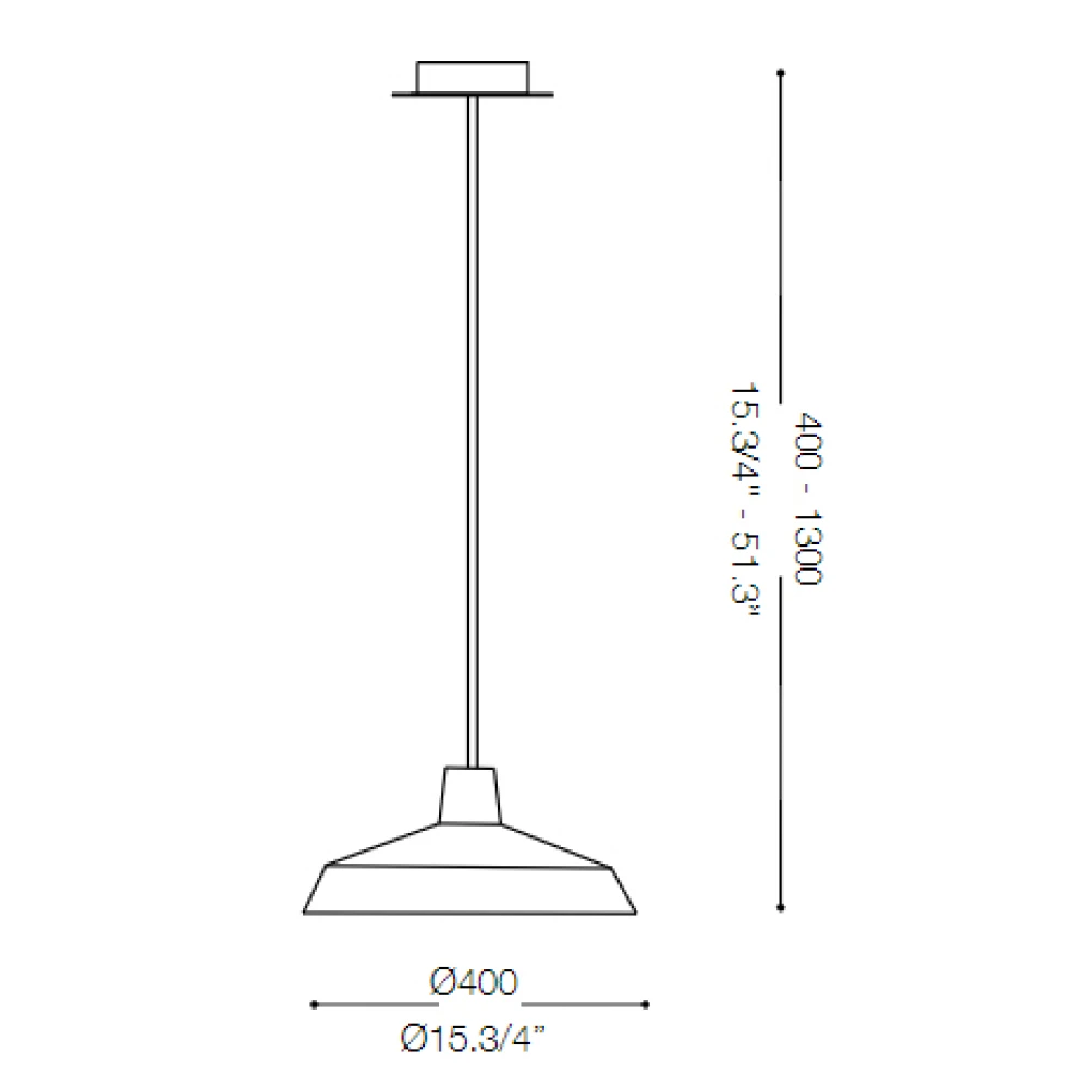 Μεταλλικό Φωτιστικό Καμπάνα Με Λευκό Εμαγιέ Εσωτερικό 1xE27 Ø35 Σε Χάλκινο Χρώμα MOBY IDEAL LUX