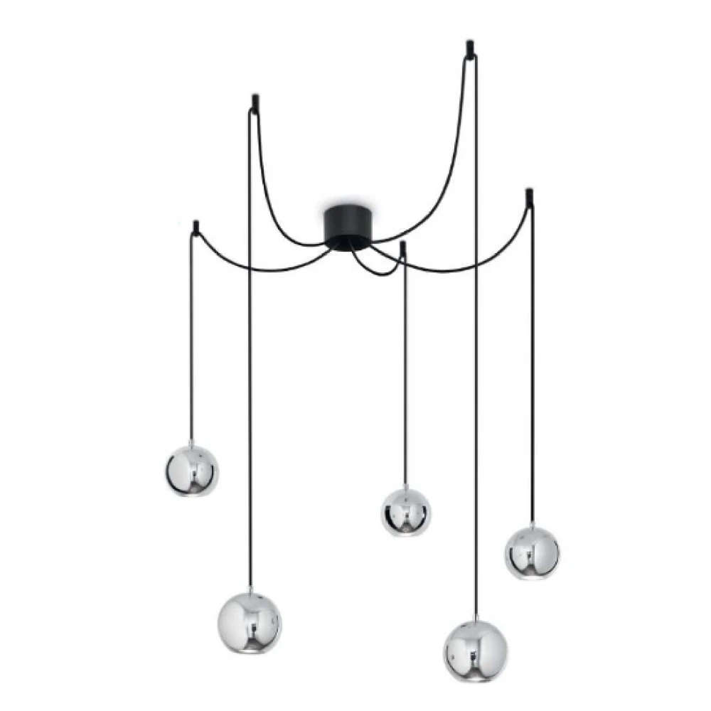 Φωτιστικό Οροφής Μονόφωτο Χρώμιο Σε Ø15 Μεγέθος Mr Jack IDEAL LUX