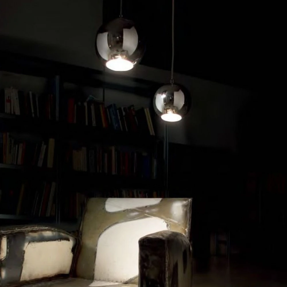 Φωτιστικό Οροφής Μονόφωτο Χρώμιο Σε Ø15 Μεγέθος Mr Jack IDEAL LUX