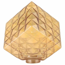 Διακοσμητικό Γυαλί CUBE 170x160 Amber LUCIDO