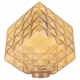 Διακοσμητικό Γυαλί CUBE 170x160 Amber LUCIDO