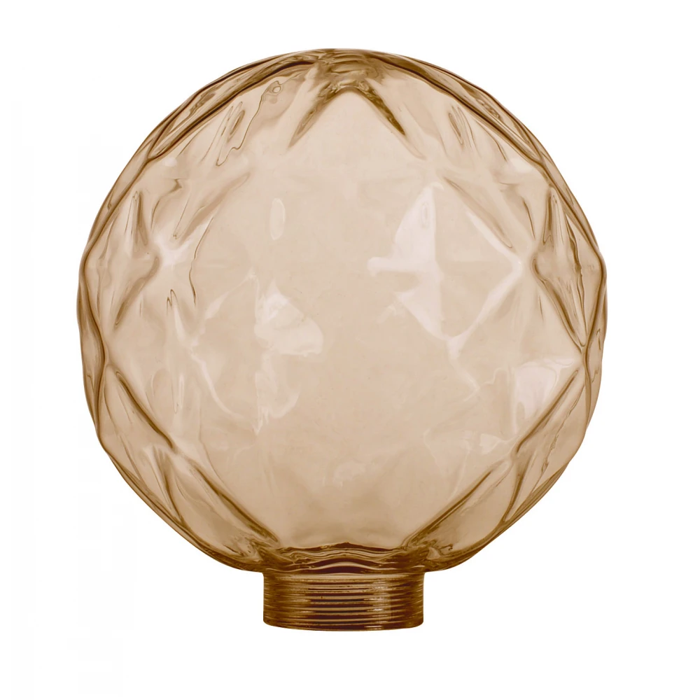 Διακοσμητικό Γυαλί CONCAVE 125x140 Amber LUCIDO