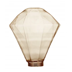 Διακοσμητικό Γυαλί DIAMOND 125x140 Amber LUCIDO