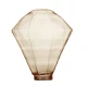 Διακοσμητικό Γυαλί DIAMOND 125x140 Amber LUCIDO