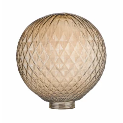 Διακοσμητικό Γυαλί RHOMBUS 125x140 Smoke LUCIDO