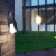 LED Επίτοιχο Φωτιστικό Από Χυτό Αλουμίνιο 9W Σε Γκρι Με PC Διαχύτη IP44 SANDWY LUTEC 1882GR
