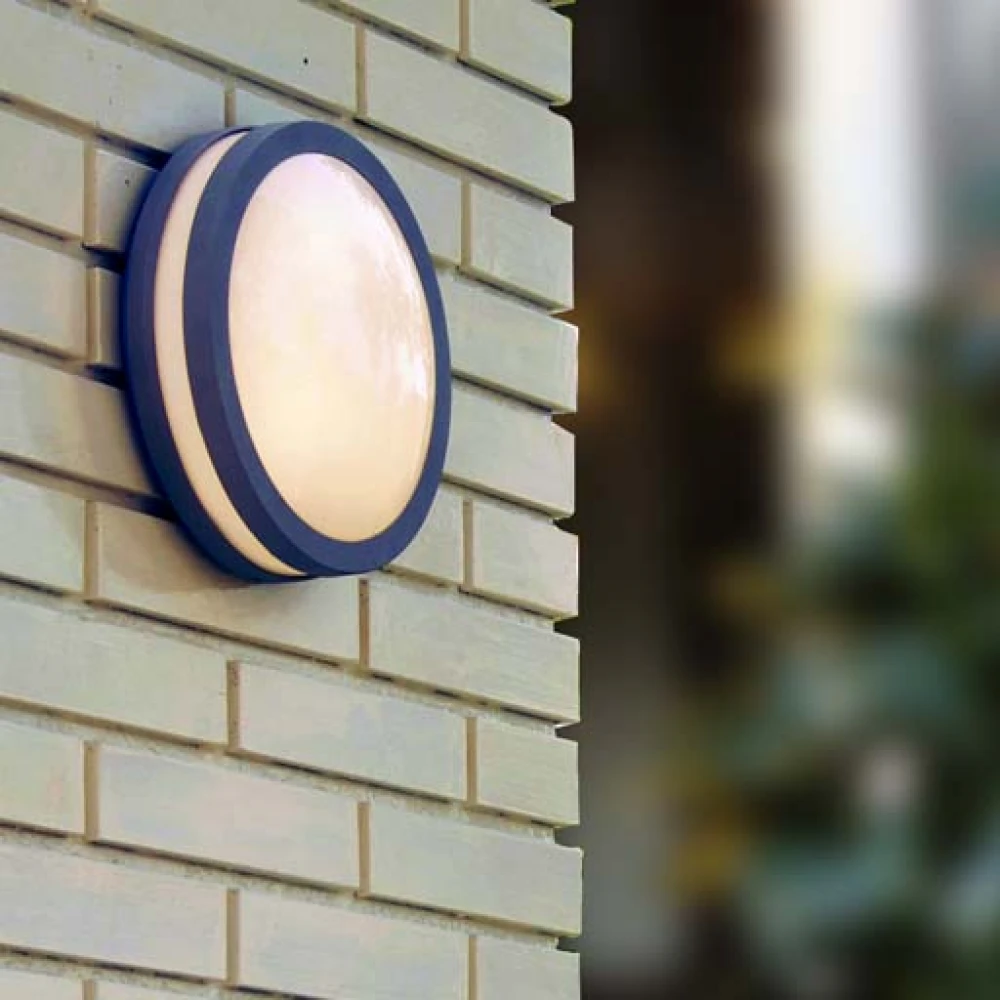 Φωτιστικό Οροφής Από Χυτό Αλουμίνιο Με Opal PC Διαχύτη Ø260 IP54 TITAN LUTEC