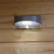 LED Ηλιακό Επιτοίχιο Φωτιστικό 1.2W Σε Ασημί Χρώμα Με Αισθητήρα Κίνησης IP44 BREAD LUTEC