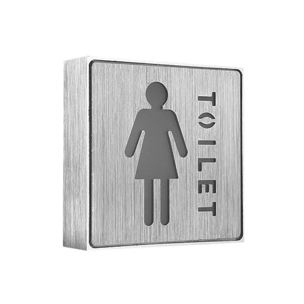 Φωτιστικό LED Σήμανσης Αλουμινίου WC WOMEN GLOBO STAR