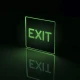 Φωτιστικό LED Σήμανσης Αλουμινίου EXIT GLOBO STAR