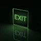 Φωτιστικό LED Ασφαλείας Αλουμινίου EXIT με Μπαταρία Λιθίου 350mAh GLOBO STAR