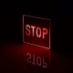 Φωτιστικό LED Σήμανσης Αλουμινίου Stop GLOBO STAR