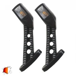 LED Set Πλευρικά Φώτα Όγκου Φορτηγών IP66 Κέρατο 24 Volt GLOBO STAR