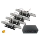 Φώτα Οδικής Βοήθειας LED 4 x 3 12 Volt DC Πορτοκαλί Εξωτερικά