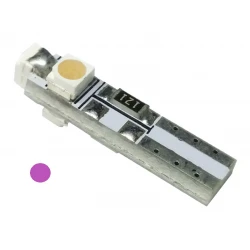Λαμπτήρας Τ5 με 3 SMD 1210 Φούξια