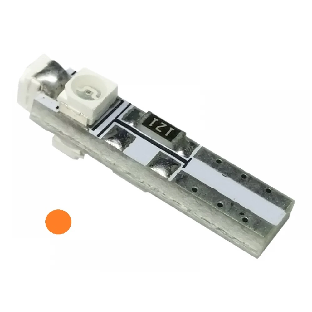 Λαμπτήρας Τ5 με 3 SMD 1210 Πορτοκαλί