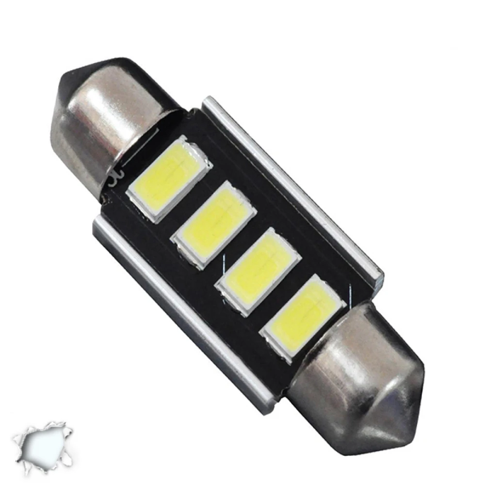 Σωληνωτός LED 36mm Can Bus Με 4 SMD 5630 Ψυχρό Λευκό GLOBO STAR