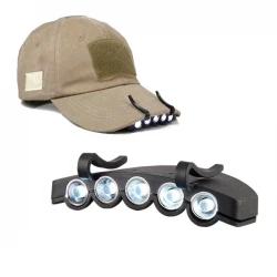 Φορητός Φακός Καπέλου Με 5 LED Υψηλής Φωτεινότητας GLOBOSTAR 07022