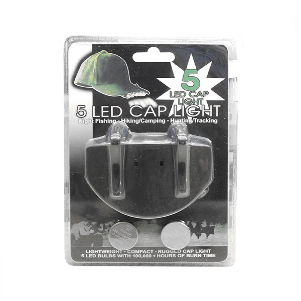 Φορητός Φακός Καπέλου Με 5 LED Υψηλής Φωτεινότητας GLOBOSTAR 07022