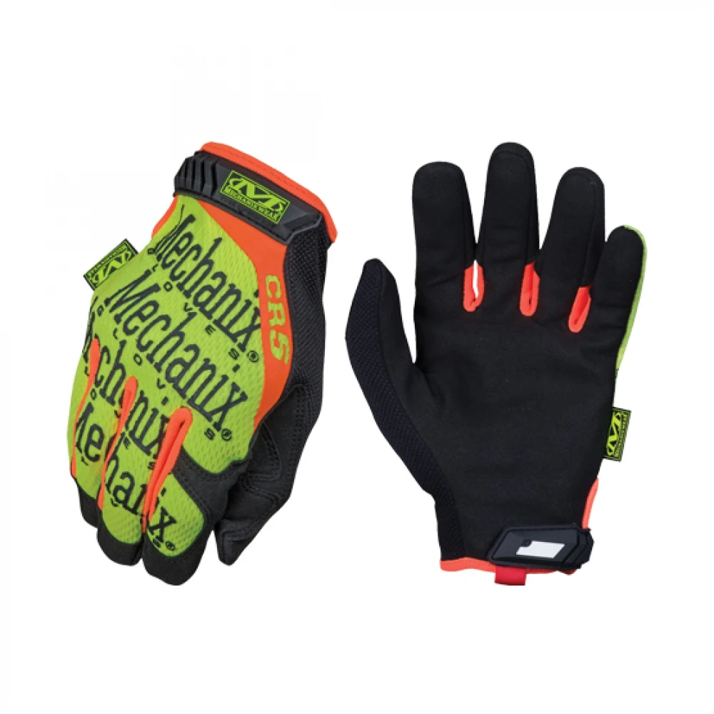 Γάντια Επαγγελματική Σειρά USA The Original CR5 Hi-Viz Yellow Size-LG MECHANIX
