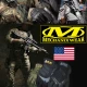 Γάντια Καμουφλάζ Επαγγελματική Σειρά USA FastFit Woodland Camo MECHANIX