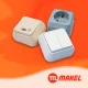 Εξωτερική Πρίζα Σούκο Σε Λευκό 240V/16W IP20 Makel