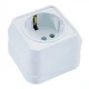 Εξωτερική Πρίζα Σούκο Σε Λευκό 240V/16W IP20 Makel