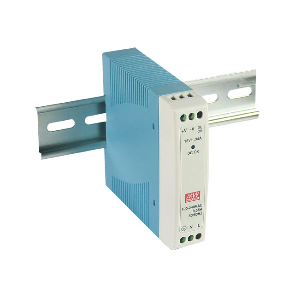 10W Τροφοδοτικό Ράγας 5V 2.0A MeanWell