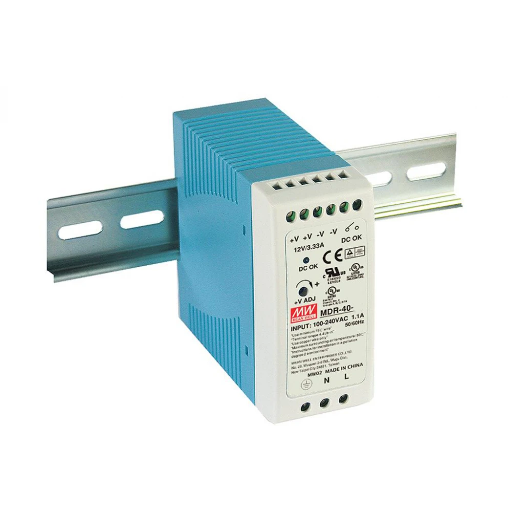 30W Τροφοδοτικό Ράγας 5V 6.0A MeanWell