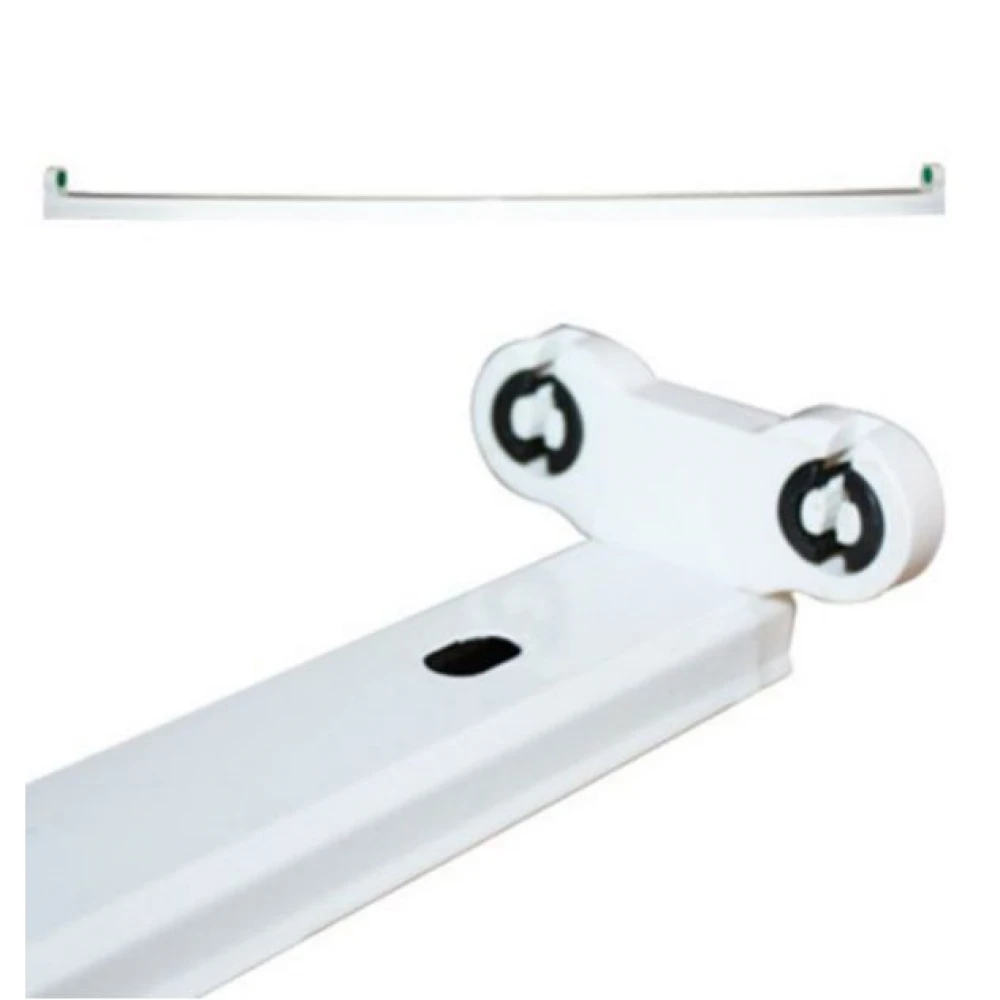 Σκαφάκι Slim 2 Θέσεων Για LED T8 90CM ACA