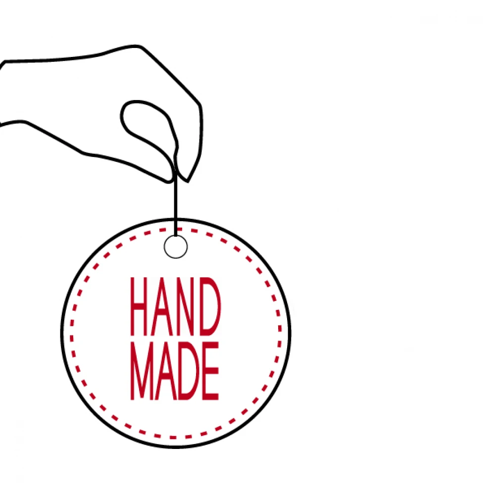 Κρεμαστό Φωτιστικό Από Πηλό Σε Καφέ - Μαύρο Χρώμα Handmade Ø390 1xE27 Aca