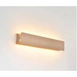 LED Επίτοιχο Φωτιστικό Από Αλουμίνιο 15W Σε Σκούρο Χρυσό Χρώμα ACA