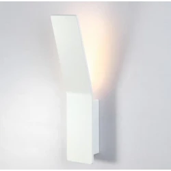 LED Επίτοιχο Φωτιστικό Από Αλουμίνιο 6W Σε Λευκό Χρώμα H:340 ACA