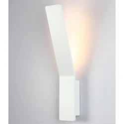 LED Επίτοιχο Φωτιστικό Από Αλουμίνιο 9W Σε Λευκό Χρώμα H:410 ACA