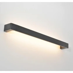 LED Επίτοιχο Φωτιστικό Από Αλουμίνιο 18W Σε Μαύρο Χρώμα ACA