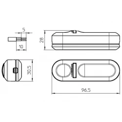 Dimmer Χειρός 160W Σε Διάφορα Χρώματα ARDITI