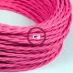 Στριφτό Υφασμάτινο Καλώδιο TM08 - Φούξια Creative Cables
