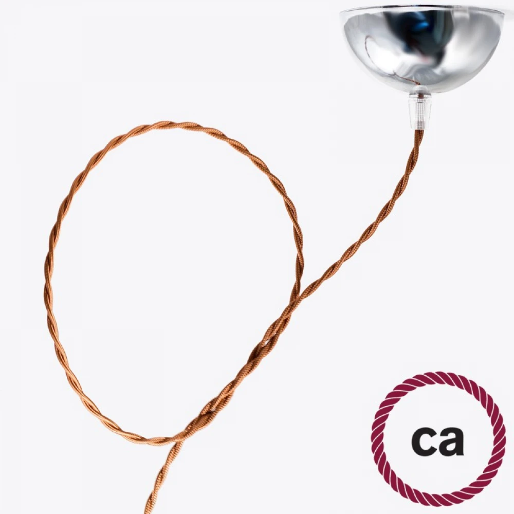Στριφτό Υφασμάτινο Καλώδιο TM22 - Oυίσκι Creative Cables