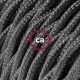 Στριφτό Υφασμάτινο Καλώδιο TM26 - Γραφίτης Creative Cables