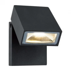 LED Απλίκα Αρχιτεκτονικού Χώρου Με Προσαρμοζόμενη Κεφαλή 10W IP54 Γκρι Eurolamp