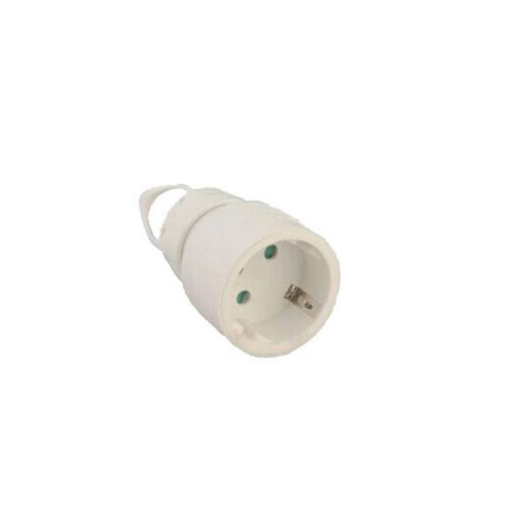Φις Σούκο Θηλυκό Λευκό 240V/16A Eurolamp