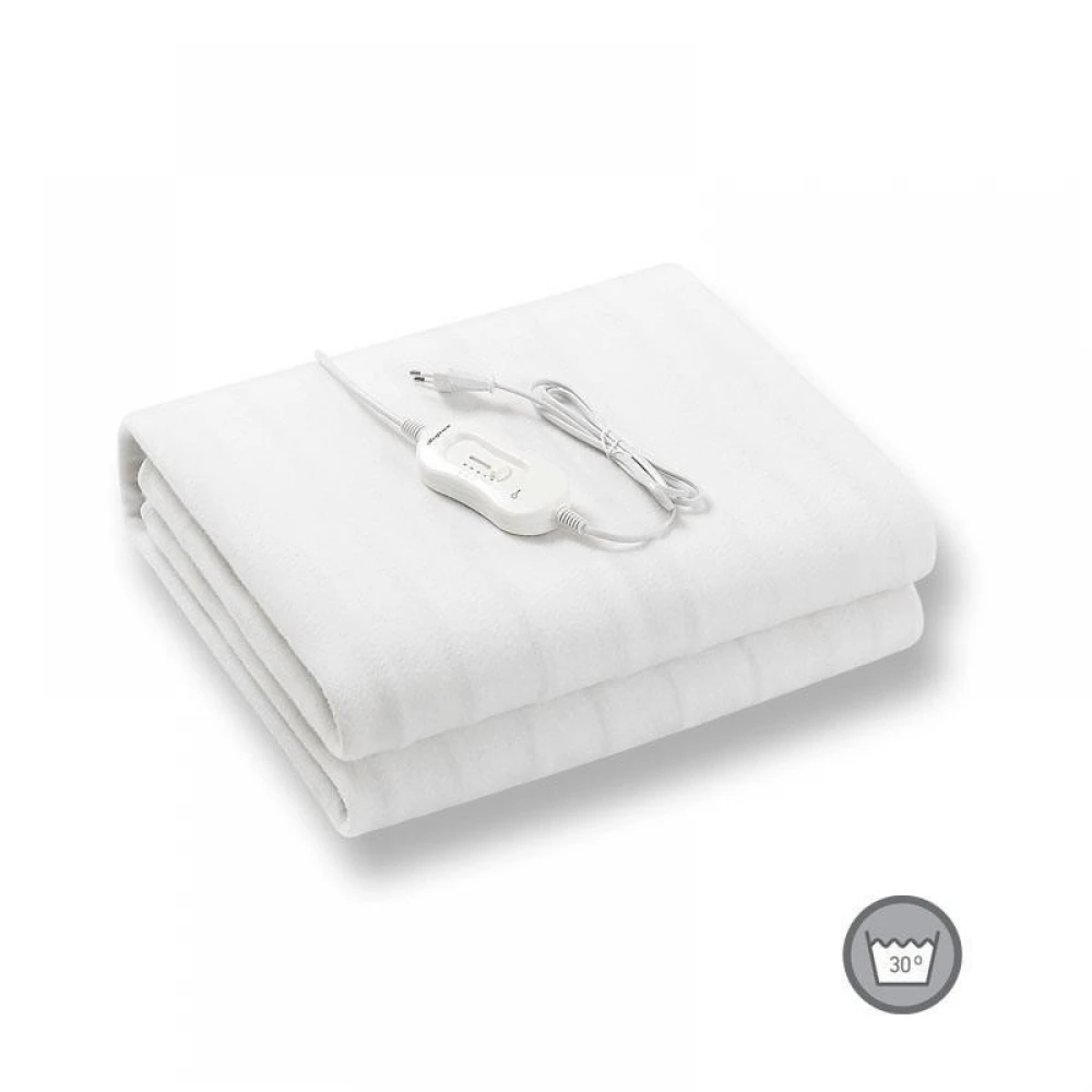 Ηλεκτρική Μονή Κουβέρτα 150x80cm Με Χειριστήριο 3 Θέσεων Πλενόμενη - Eurolamp 
