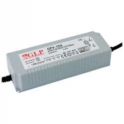 Αδιάβροχο 120W Πλαστικό Τροφοδοτικό 12V IP67 GPV-150 GLP