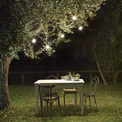 Γιρλάντα Μαύρη Εξωτερικού Χώρου IP44 5XE27 FIESTA SP5 IDEAL LUX
