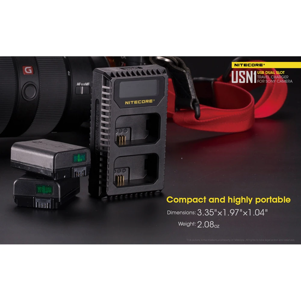 Φορτιστής NITECORE USN1 για SONY