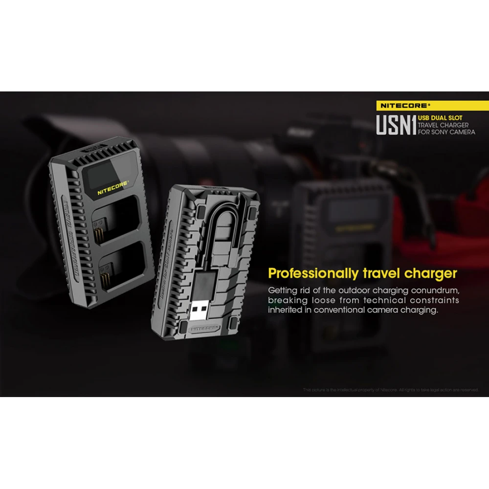 Φορτιστής NITECORE USN1 για SONY